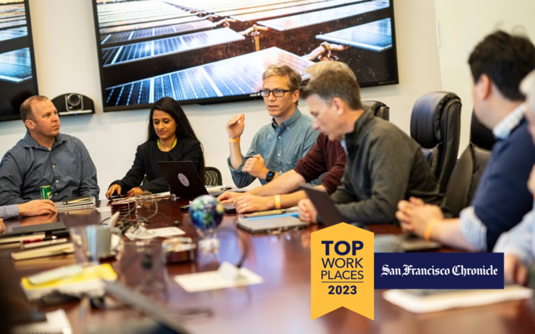 San Francisco Chronicle Names Nextracker a Winner of the  Greater Bay Area Top Workplaces 2023 Award